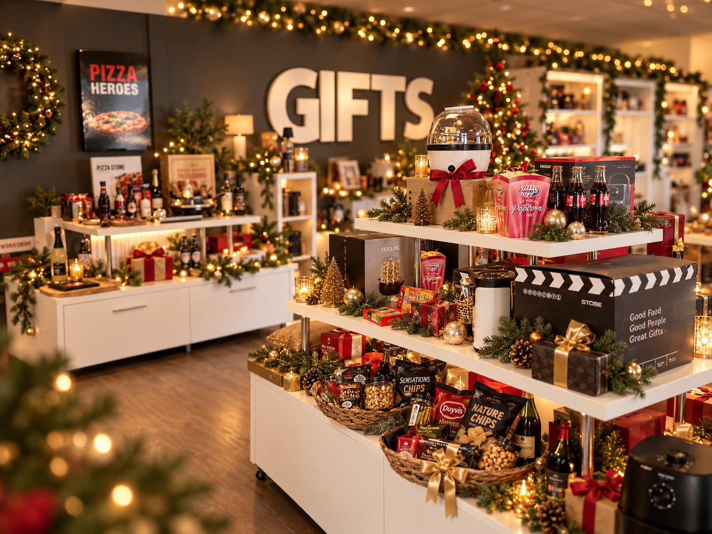 Coffret de Noël personnalisé avec logo